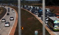 Untuk menghindari kemacetan panjang seperti yang terjadi di Exit Tol Cikopo, disarankan pengguna jalan untuk memilih Exit Tol Kalijati/Subang.