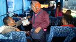 Penjual Uang Receh Sasar Pemudik