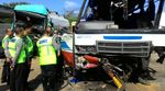 Polisi Selidiki Kecelakaan Bus Rukun Sayur
