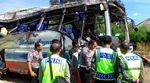 Polisi Selidiki Kecelakaan Bus Rukun Sayur
