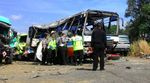 Polisi Selidiki Kecelakaan Bus Rukun Sayur