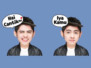 Aih, Si Ganteng Aliando Kini Jadi Stiker di Aplikasi Pesan