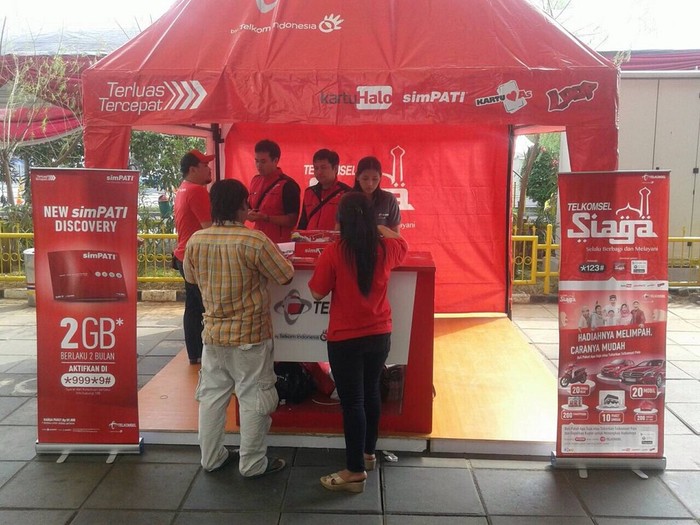 Pelanggan Mudik, Telkomsel Buka Posko