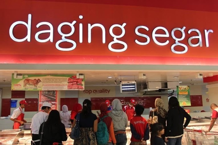Daging Segar di Carrefour Hanya Rp 70.000-an/Kg
