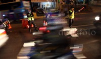 Untuk sementara jalur ke arah malangbong terjadi penumpukan kendaraan yang mengakibatkan tersendat di Limbangan, ujar seorang petugas yang bertugas di lokasi.