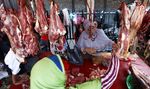H-1 Lebaran, Pasar Tradisional Diserbu Warga