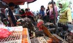 H-1 Lebaran, Pasar Tradisional Diserbu Warga