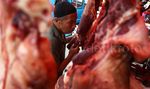 H-1 Lebaran, Pasar Tradisional Diserbu Warga