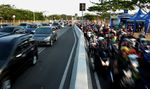 Jembatan Suramadu Dijejali Pemudik Bermotor