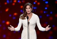 Jenner juga berkesempatan untuk menyampaikan pidato singkat di atas panggung. Kevin Winter/Getty Images/detikFoto.