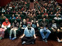 Pandji, Hannah Al Rasyid, Babe Cabiita, Arie Kriting, Ernest Prakasa, Ge Pamungkas, dan Sutradara Anggy Umbara turut hadir.