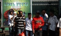 Pada hari raya Idul Fitri ini warga binaan Lapas Cipinang berkesempatan berlebaran bersama keluarga dan kerabatnya.