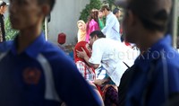 Pihak Lapas Cipinang memberikan kesempatan warga binaannya berlebaran bersama keluarga dan kerabatnya.