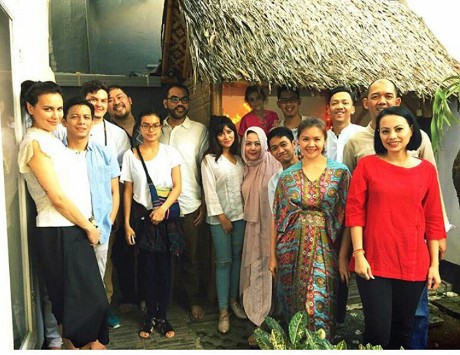 Ariel Ikut Lebaran Bareng Keluarga Sophia Latjuba