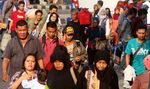 Pemudik Mulai Ramai di Terminal Kampung Rambutan