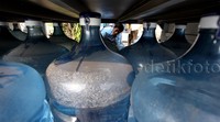 Permintaan air mineral selama libur Idul Fitri meningkat tajam.