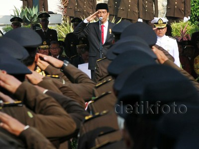 Jokowi Hadiri Peringatan Hari Bhakti Adhyaksa