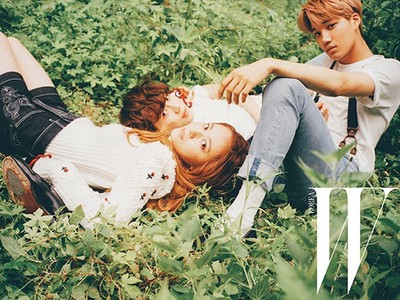 Foto Intim Kai, Krystal dan Taemin ini Bikin Fans Mengkhayal
