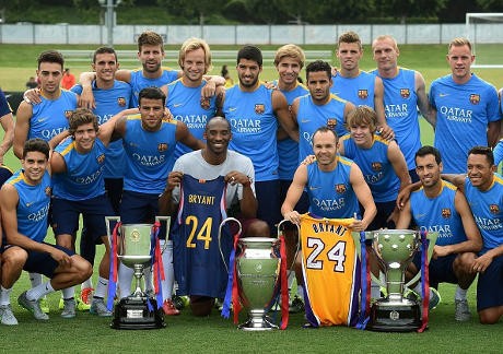 Kobe Bryant yang Begitu Lekat dengan Barcelona