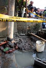 Sumur di Sawangan Depok Semburkan Gas dan Lumpur