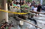 Sumur di Sawangan Depok Semburkan Gas dan Lumpur
