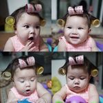 So Cute! Putri Gading-Gisel Menggemaskan Pakai Roll Rambut