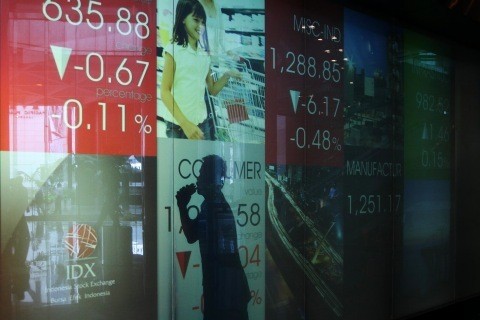 IHSG Datar, Rupiah Loyo