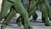 Uji Coba Sepatu Baru Kurang Bau untuk Tentara Cina