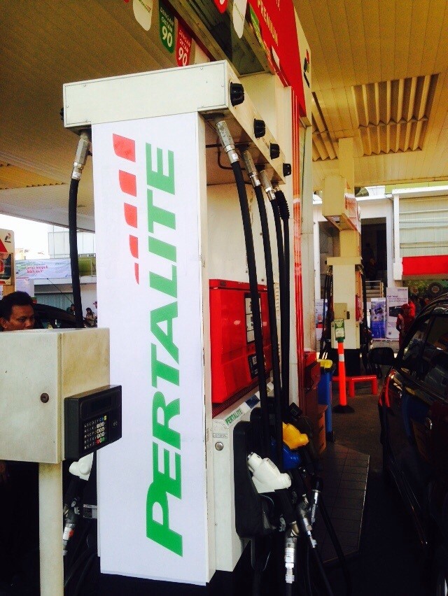 Pertalite RON 90 Dijual Rp 8.400/Liter