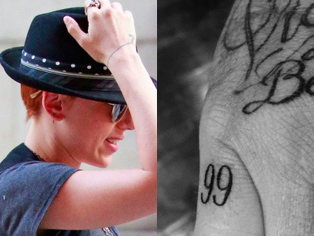 Scarlett Johansson Kini Berambut Merah, Ini Arti Tato Baru David Beckham