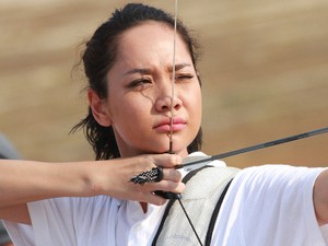 Perankan Atlet Panah, BCL Rela Cedera