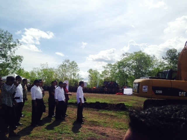 Diresmikan Jokowi Desember, Bendungan Raknamo Sudah 15,76%