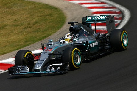 Hamilton Pole, Rosberg Kedua