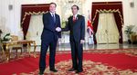 Presiden Jokowi Terima PM Inggris David Cameron