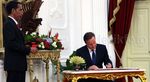 Presiden Jokowi Terima PM Inggris David Cameron