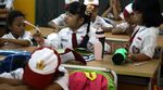 Ekspresi Anak-anak Saat Pertama Masuk Sekolah