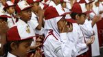 Ekspresi Anak-anak Saat Pertama Masuk Sekolah