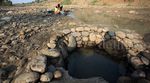Kemarau, Air Sungai Cipamingkis Mengering