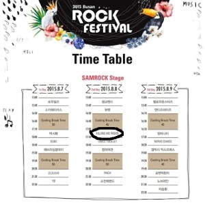 Killing Me Inside Melancong ke Busan Rock Fest 2015