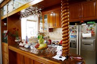 Bagian dapur rumah Yuki.
