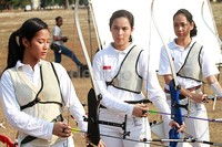 Hingga saat ini, film produksi Multivision Plus tersebut masih menjalani proses syuting. Pool/Gus Mun/detikFoto.