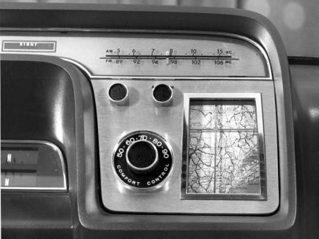 Begini Tampilan Perangkat Navigasi Pertama di Mobil Ford