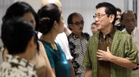 Willy menemui kerabatkan usai sidang.
