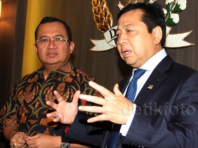 Priyo Temui Novanto Bahas Islah Permanen Golkar