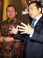 Priyo Temui Novanto Bahas Islah Permanen Golkar