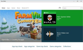 Tampilan Windows Store Windows 10.(kredit foto: pcadvisor)