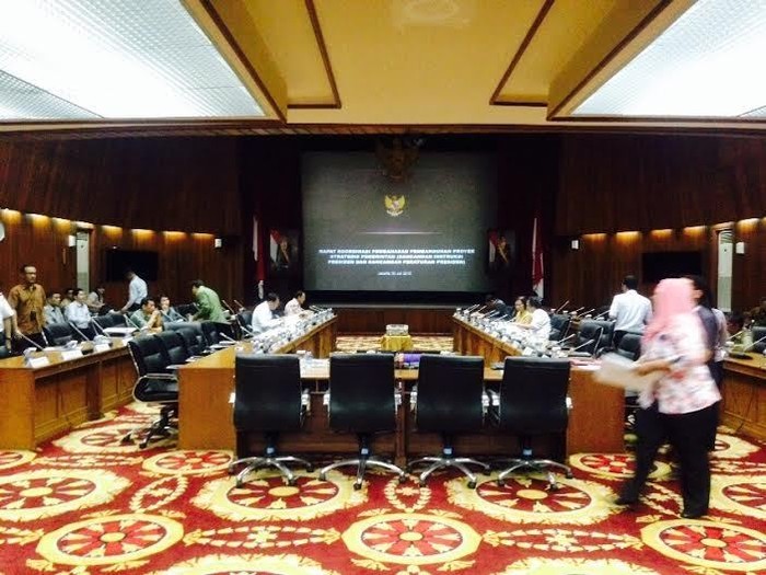 Para Menteri Kumpul di Lapangan Banteng, Bahas Percepatan Pembangunan