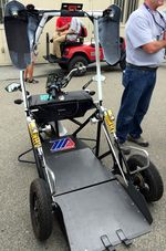 Motor Roda Tiga Elektrik Khusus untuk Wayne Rainey