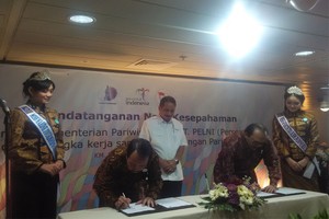 Promosi Wisata Bahari, Kemenpar Gelontor Rp 10 M ke PT Pelni