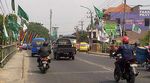 Umbul-umbul NU Hiasi Jalan Raya Mojoagung
